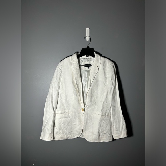 Talbots Jackets & Blazers - Talbots 100% Linen Blazer Womens Size 10